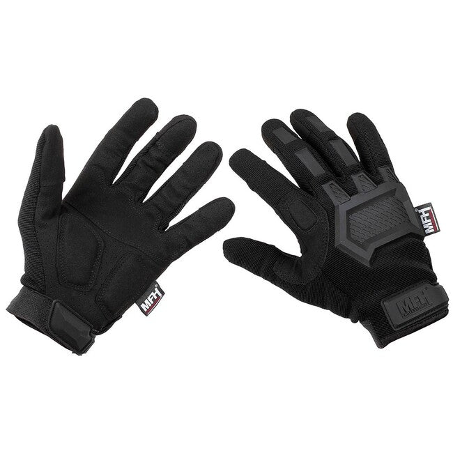 MFH Professional Action handschuhe schwarz