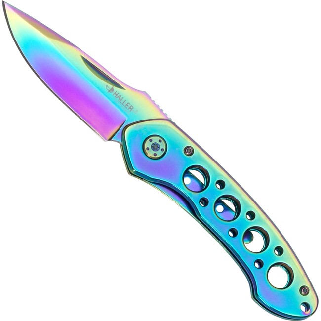Haller taschenmesser taschenme Rainbow Beschichtung