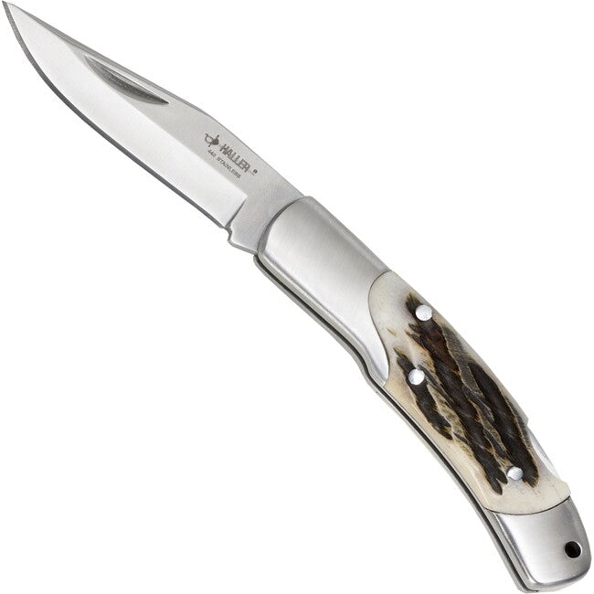 Haller Griffbesch Knochen taschenmesser