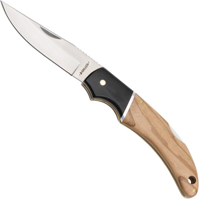 Haller Pakka/Olivenholz taschenmesser