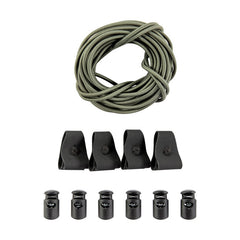 Tasmanian Tiger Bungee Cord Set, oliv