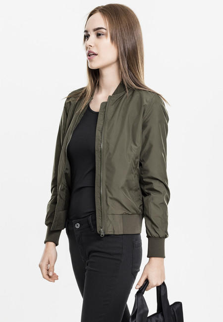 Urban Classics Light Bomberjacke, oliv