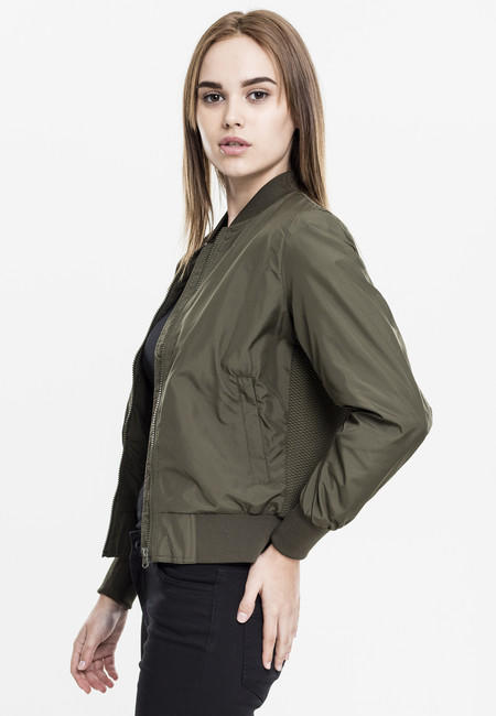 Urban Classics Light Bomberjacke, oliv