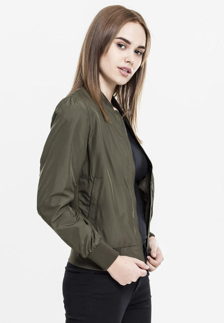 Urban Classics Light Bomberjacke, oliv