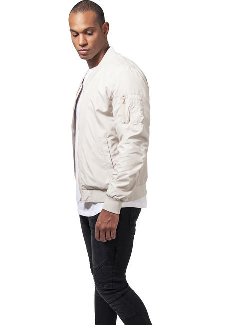 Urban Classics bunda Light Bomber, piesková