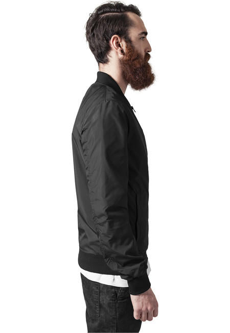 Urban Classics bunda Light bomber, čierna