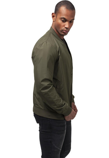 Urban Classics bunda Light Bomber, olivová