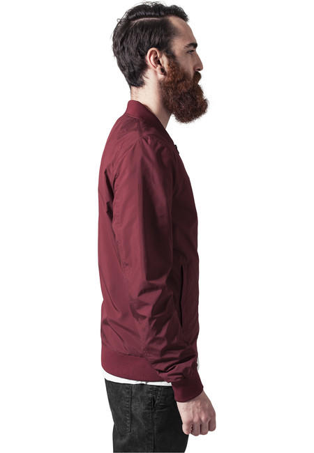 Urban Classics bomber Light Bomber, bordová