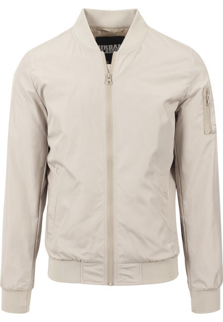 Urban Classics bunda Light Bomber, piesková