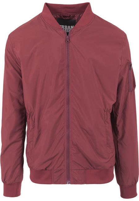 Urban Classics bomber Light Bomber, bordová