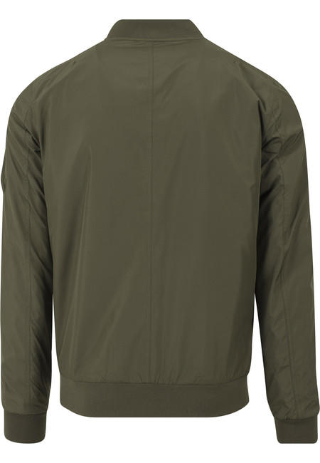 Urban Classics bunda Light Bomber, olivová