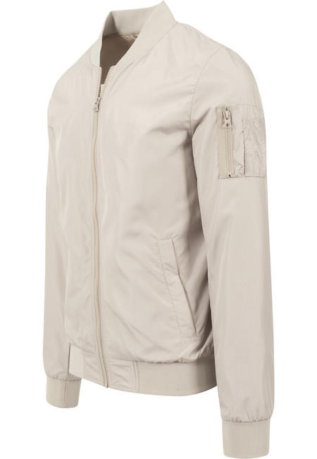 Urban Classics bunda Light Bomber, piesková