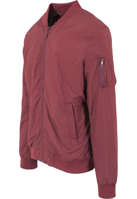 Urban Classics bomber Light Bomber, bordová