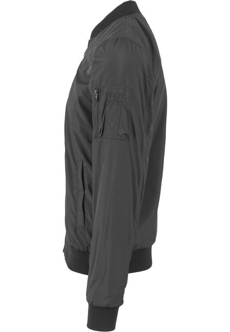 Urban Classics bunda Light bomber, čierna