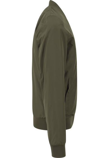 Urban Classics bunda Light Bomber, olivová
