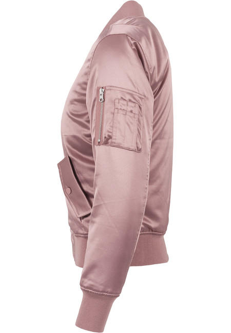 Urban Classics Women's Satin Bomber Jacket
