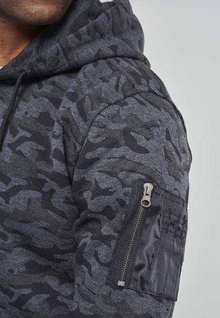 Urban Classics pánska maskáčová mikina