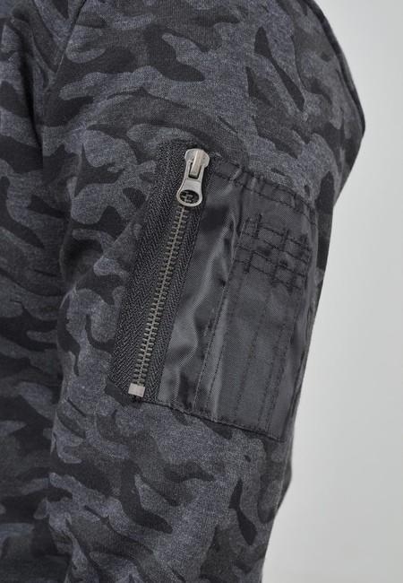 Urban Classics pánska maskáčová mikina