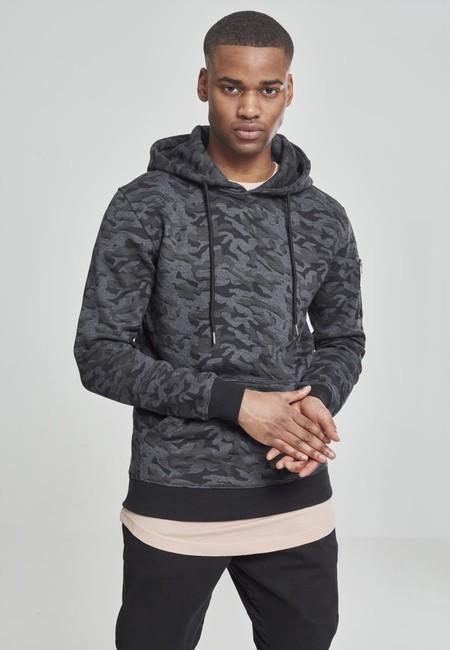 Urban Classics pánska maskáčová mikina