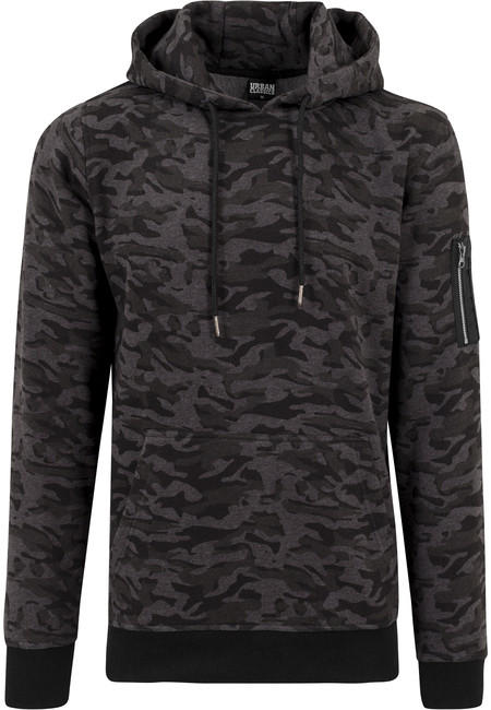 Urban Classics pánska maskáčová mikina