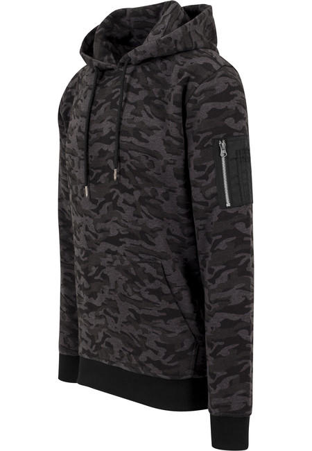 Urban Classics pánska maskáčová mikina