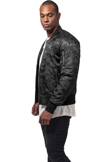 Urban Classics maskáčová bomber bunda