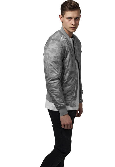 Urban Classics maskáčová bomber bunda