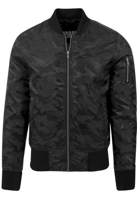 Urban Classics maskáčová bomber bunda