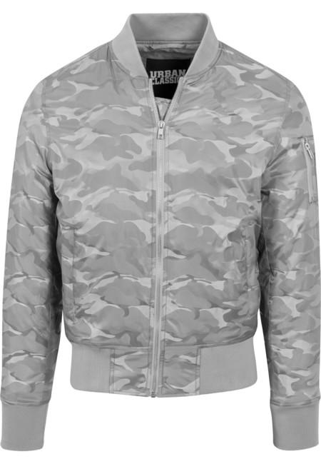 Urban Classics maskáčová bomber bunda