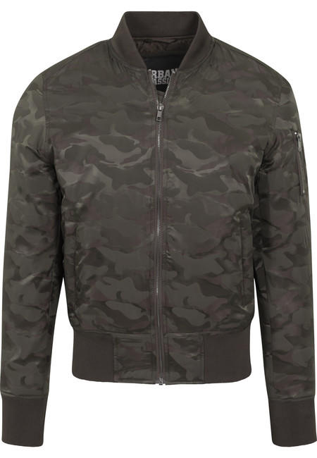 Urban Classics Camouflage Bomber Jacket