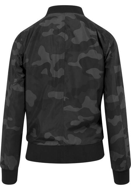 Urban Classics dámska light bomber maskáčová bunda