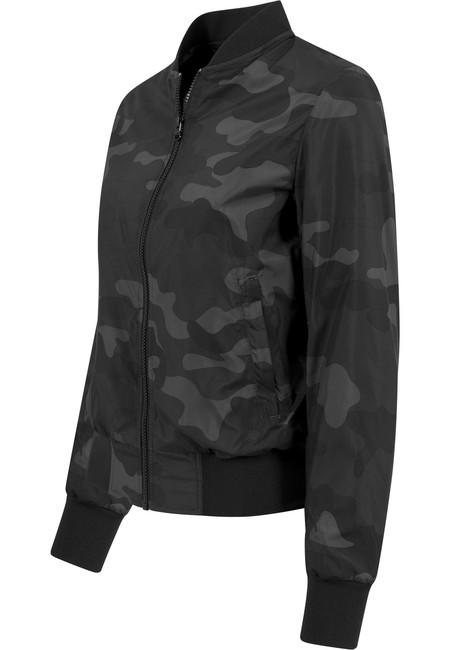 Urban Classics dámska light bomber maskáčová bunda