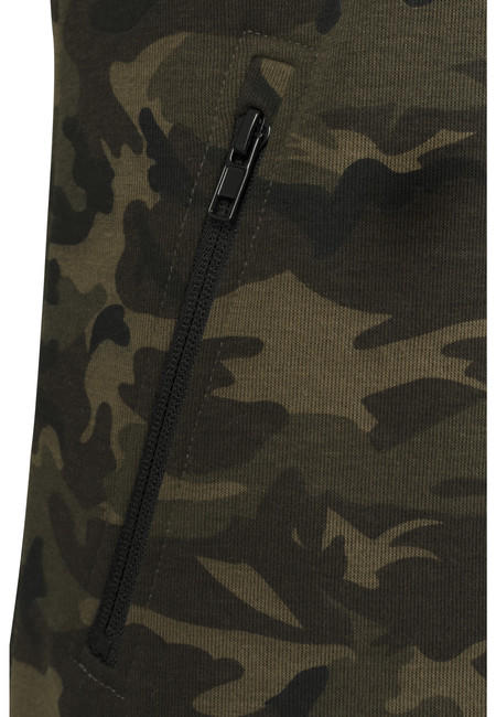 Urban Classics pánska maskáčová mikina na zips