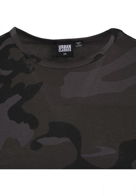 Urban Classics dámske maskáčové šaty, dark camo