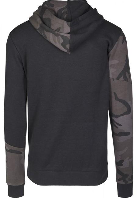 Urban Classics mikina Zig Zag, dark camo