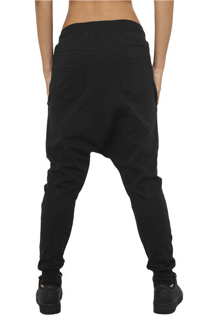 Urban Classics Light Fleece Sarouel damen-Trainingshose schwarz