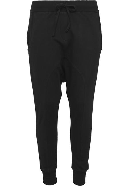 Urban Classics Light Fleece Sarouel damen-Trainingshose schwarz