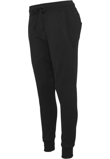 Urban Classics Light Fleece Sarouel damen-Trainingshose schwarz
