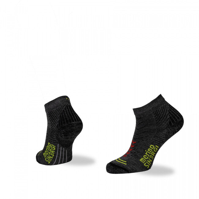 TEKO RUN 2.0 ENDURO Laufsocken MERINO niedrig dunkelgrau