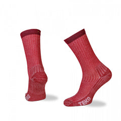 TEKO MERINO HIKE 2.0 Wandersocken eco, rot