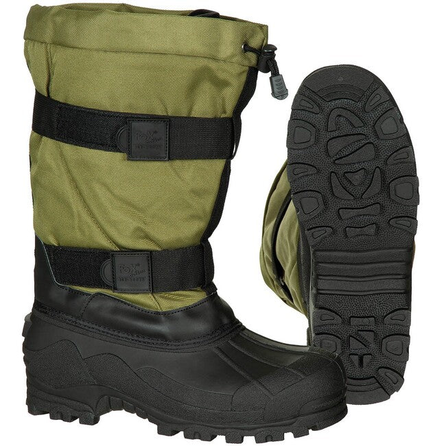 Fox 40 C thermostiefel mit gummisohle, od grün