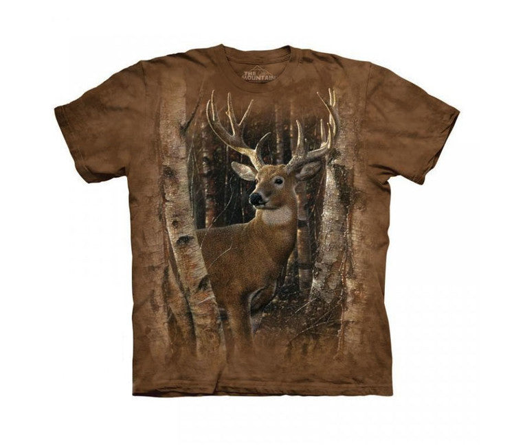 The Mountain tričko 3D jeleň v lese, unisex