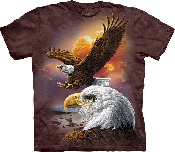 The Mountain tričko 3D orol, unisex