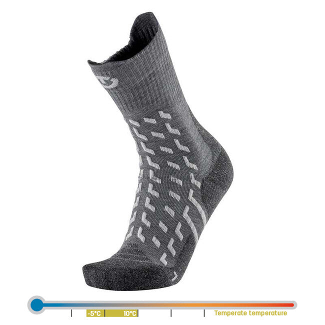 Therm-ic Wandersocken für Frauen grau/hellgrau