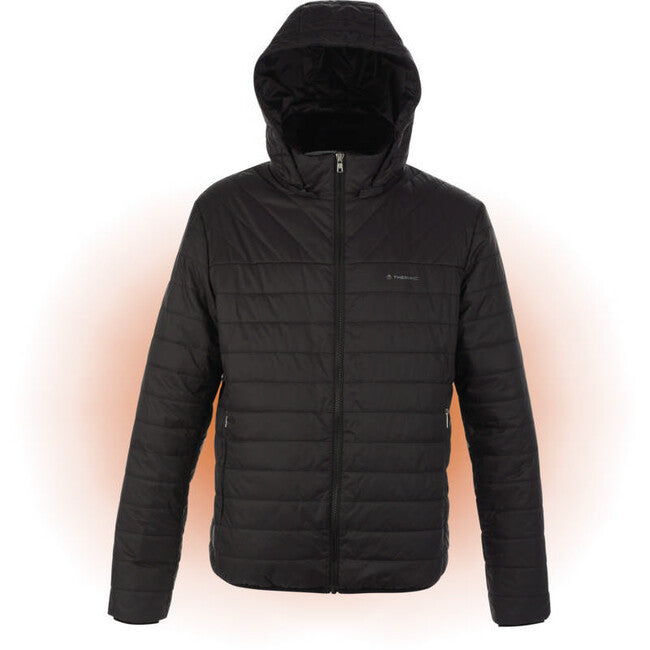 Therm-ic PowerJacket herren Freizeitjacke, schwarz