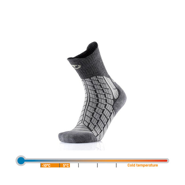 Therm-ic Wandersocken grau/hellgrau
