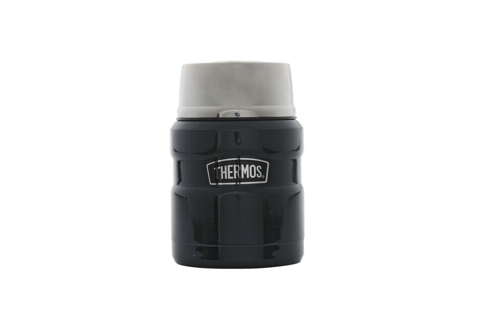 Thermos King Food Behälter mit Löffel 0,47 l dunkelblau
