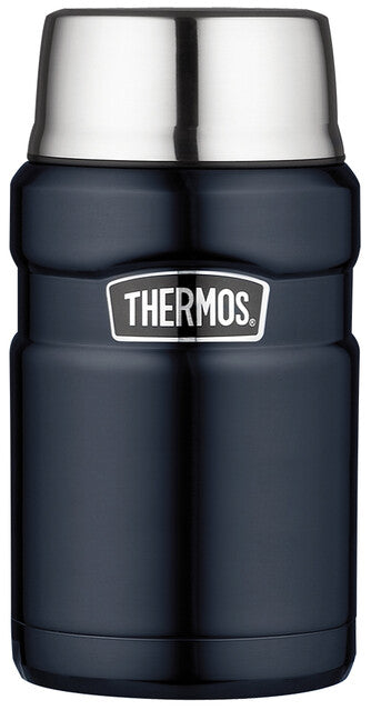Thermos King Thermos® isolierter lebensmittelbehälter aus edelstahl 0,7l dunkelblau