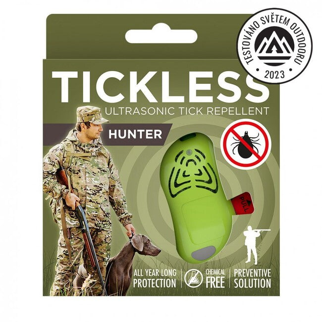 Tickless Hunter Ultraschall-Zeckenvertreiber grün