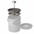 Helikon-Tex Coffee Press für den Camp-Becher, grau